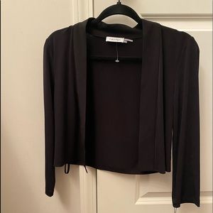 NEW Calvin Klein formal front open shrug